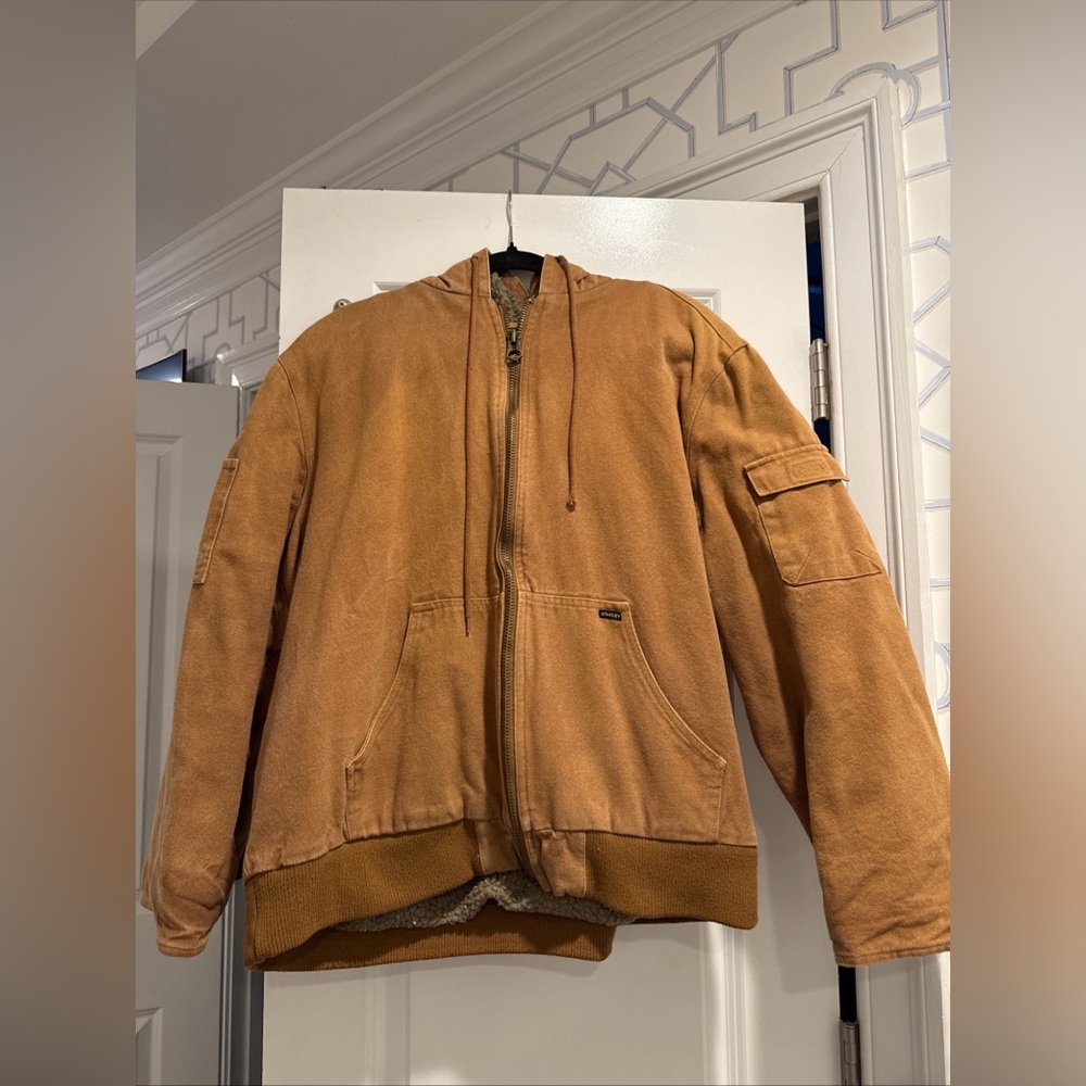 Stanley Sherpa Lined Canvas Jacket